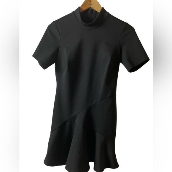 BCBGeneration Black Puff Sleeve Mini Dress - Picture 2 of 10